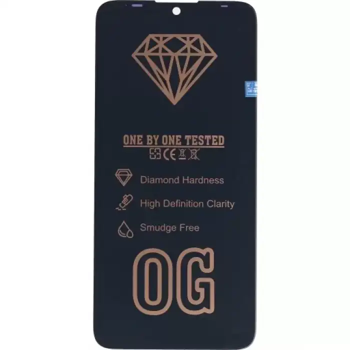 Tecno Uyumlu Spark Pop 5 Lcd Ekran Dokunmatik Siyah Çıtasız