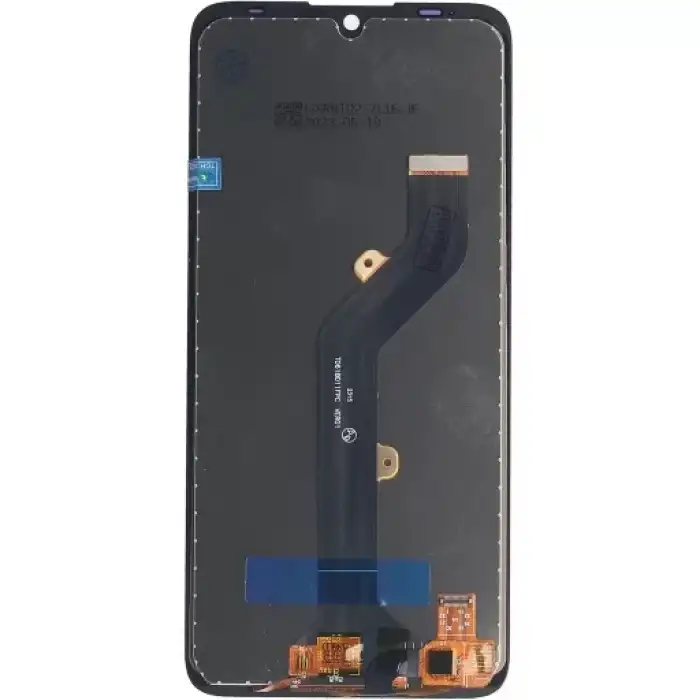 Tecno Uyumlu Spark Pop 5 Lcd Ekran Dokunmatik Siyah Çıtasız