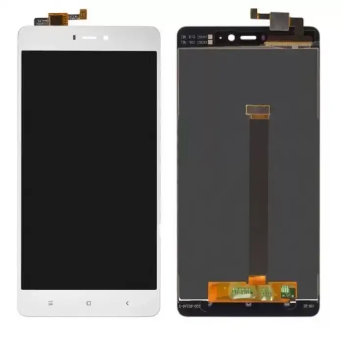 Xiaomi Uyumlu Mi 4S Lcd Ekran Dokunmatik Beyaz Çıtasız