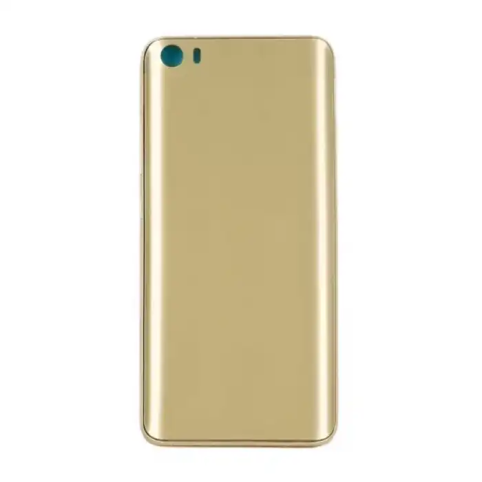 Xiaomi Uyumlu Mi 5 Kasa Kapak Gold Çıtalı