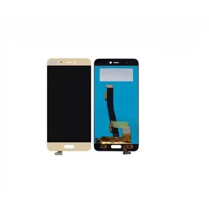 Xiaomi Uyumlu Mi 5 Pro Lcd Ekran Dokunmatik Gold Çıtasız