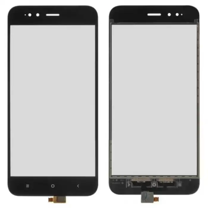 Xiaomi Uyumlu Mi 5X Touch Siyah Çıtasız