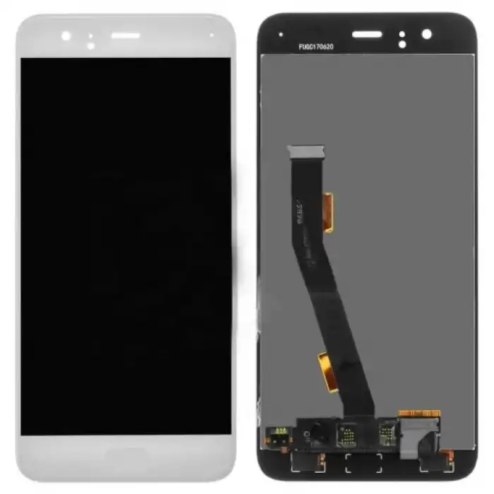 Xiaomi Uyumlu Mi 6 Lcd Ekran Dokunmatik Beyaz Çıtasız Parmak İzli