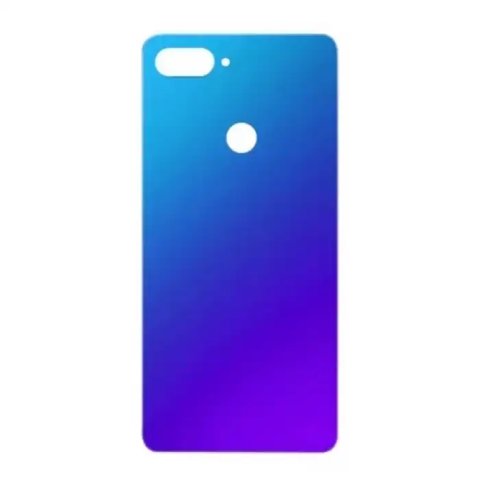 Xiaomi Uyumlu Mi 8 Lite Arka Kapak Mavi