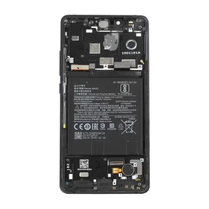 Xiaomi Uyumlu Mi 8 Se Lcd Ekran Dokunmatik Siyah Çıtalı Servis