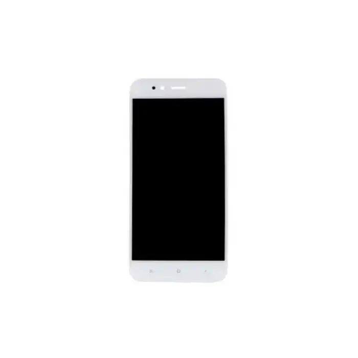 Xiaomi Uyumlu Mi A1 Lcd Ekran Dokunmatik Beyaz Çıtasız