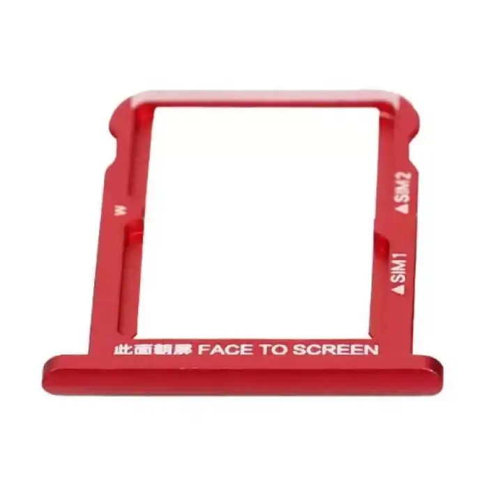 Xiaomi Uyumlu Mi A2 Sim Kart Tepsisi Kırmızı