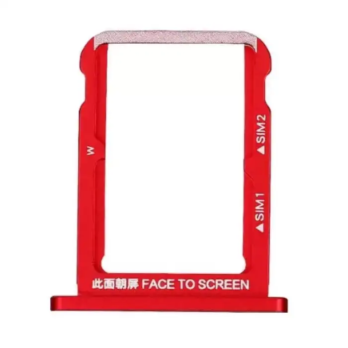 Xiaomi Uyumlu Mi A2 Sim Kart Tepsisi Kırmızı