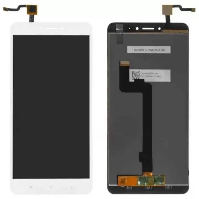 Xiaomi Uyumlu Mi Max 2 Lcd Ekran Dokunmatik Beyaz Çıtasız