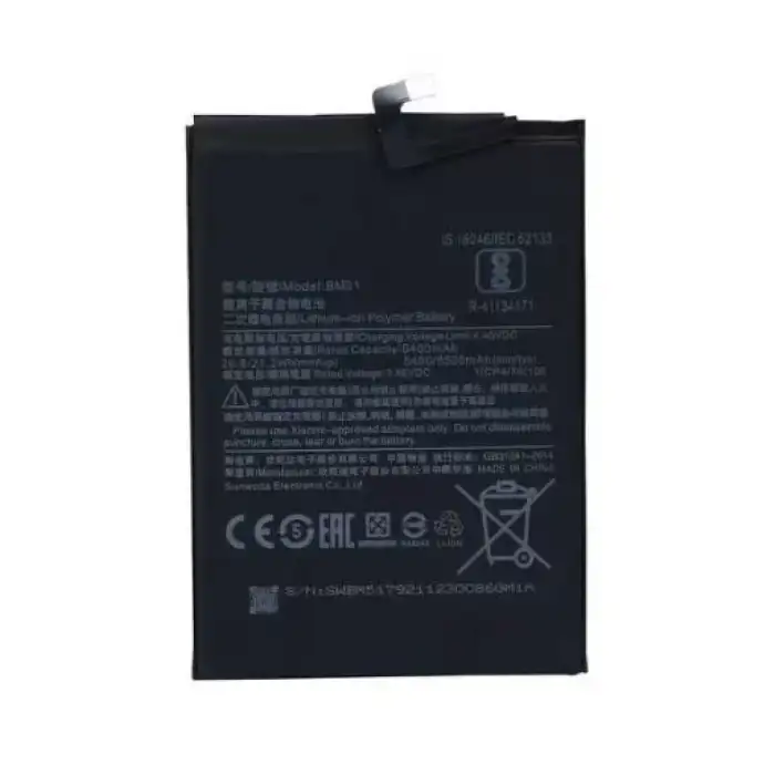 Xiaomi Uyumlu Mi Max 3 Bm51 Batarya Pil