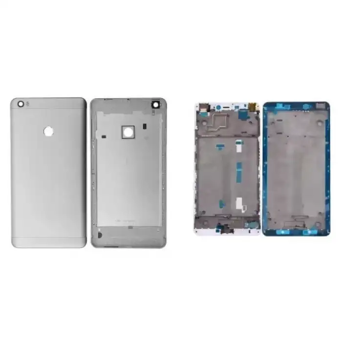 Xiaomi Uyumlu Mi Max Kasa Kapak Beyaz Çıtalı