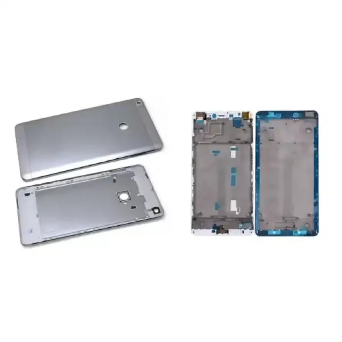 Xiaomi Uyumlu Mi Max Kasa Kapak Siyah Çıtalı