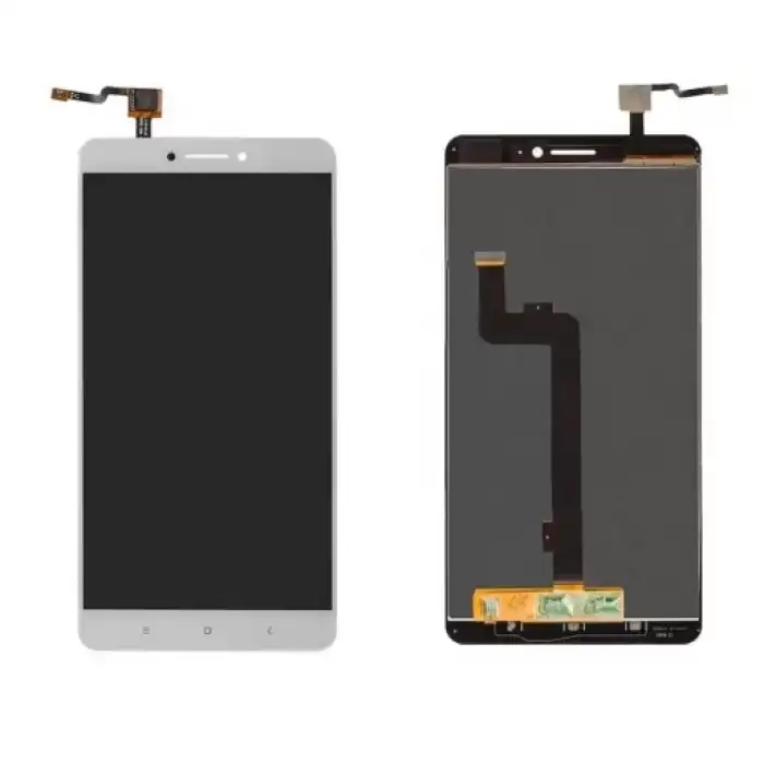 Xiaomi Uyumlu Mi Max Lcd Ekran Dokunmatik Beyaz Çıtasız