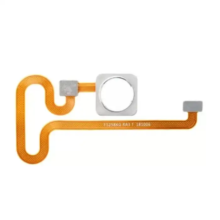 Xiaomi Uyumlu Mi Mix 2S Home Parmak Okuyucu Filmi Flex Beyaz