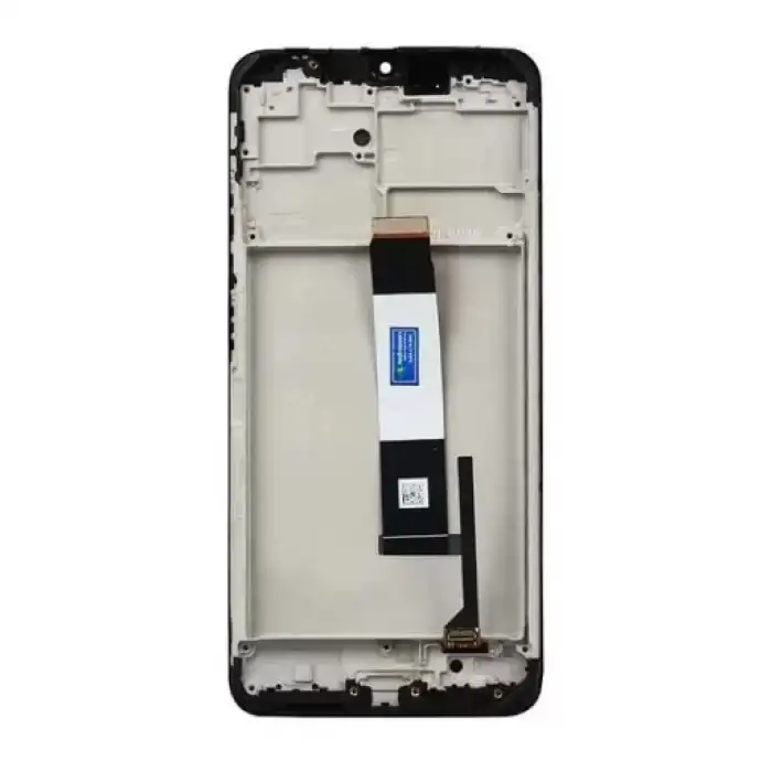 Xiaomi Uyumlu POCO M3 Lcd Ekran Dokunmatik Siyah Çıtalı