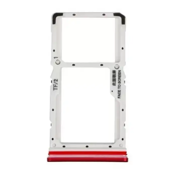 Xiaomi Uyumlu POCO X2 Sim Kart Tepsisi Kırmızı