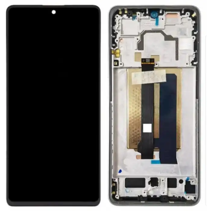 Xiaomi Uyumlu POCO X6 Pro 5G Lcd Ekran Dokunmatik Siyah Çıtalı Servis