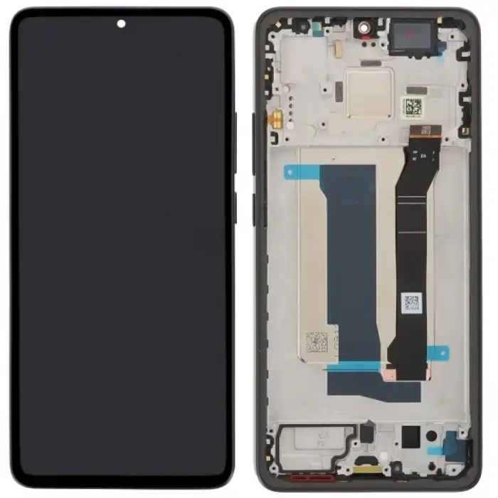 Xiaomi Uyumlu POCO X7 Pro Lcd Ekran Dokunmatik Siyah Çıtalı Servis