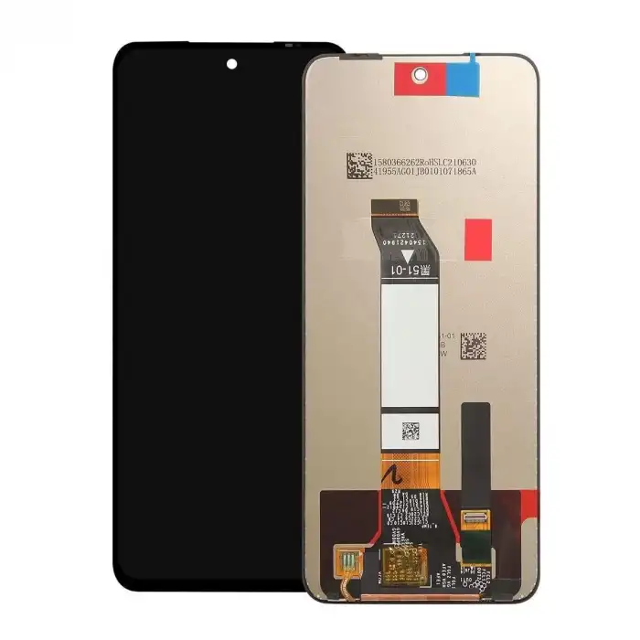 Xiaomi Uyumlu Redmi 10 5G Lcd Ekran Dokunmatik Siyah Çıtasız