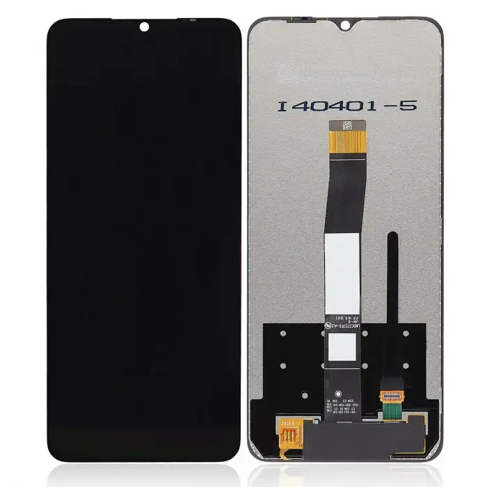 Xiaomi Uyumlu Redmi 10C Lcd Ekran Dokunmatik Siyah Çıtasız