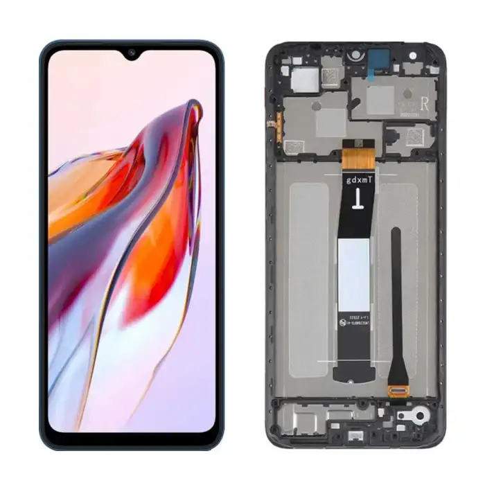 Xiaomi Uyumlu Redmi 12C Lcd Ekran Dokunmatik Siyah Çıtalı Servis