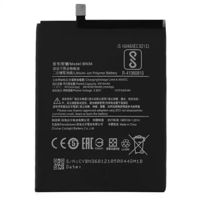Xiaomi Uyumlu Redmi 6X Bn36 Batarya Pil