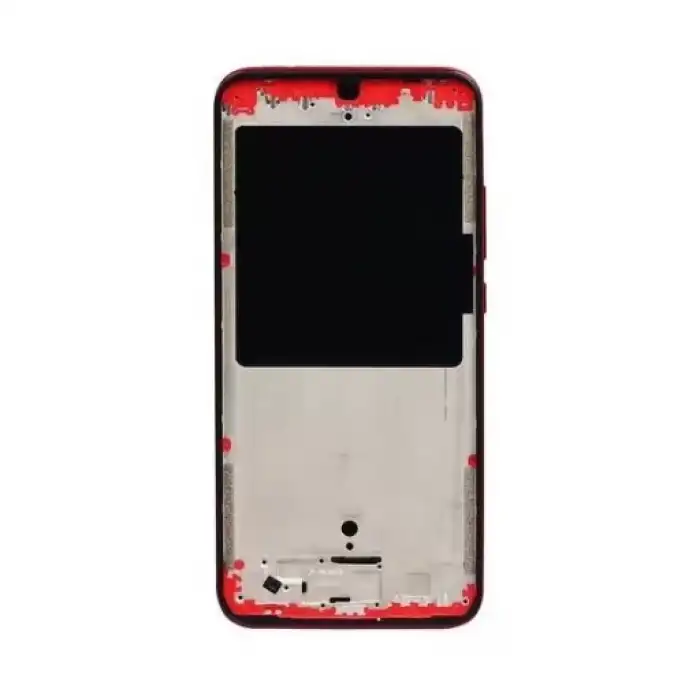 Xiaomi Uyumlu Redmi 7 Kasa Kapak Kırmızı Çıtasız
