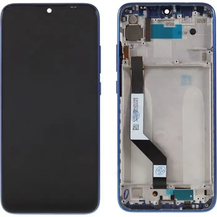 Xiaomi Uyumlu Redmi 7 Lcd Ekran Dokunmatik Mavi Çıtalı
