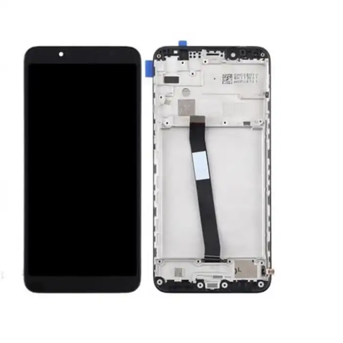 Xiaomi Uyumlu Redmi 7A Lcd Ekran Dokunmatik Siyah Çıtalı