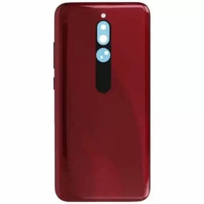 Xiaomi Uyumlu Redmi 8 Kasa Kapak Kırmızı Çıtasız
