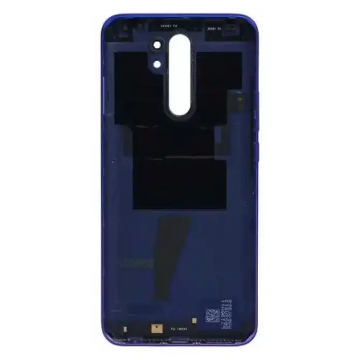 Xiaomi Uyumlu Redmi 9 Kasa Kapak Mavi Çıtasız