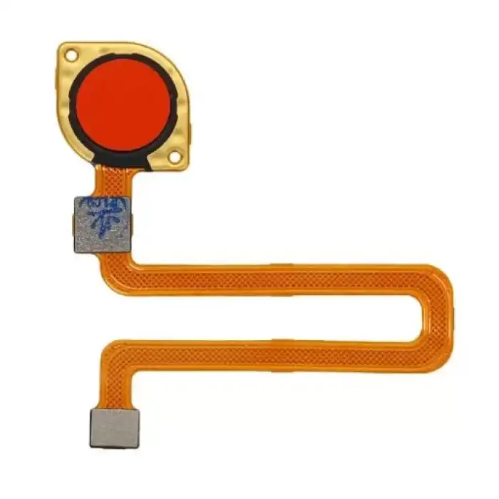 Xiaomi Uyumlu Redmi 9C Home Tuş Bordu Filmi Flex Turuncu