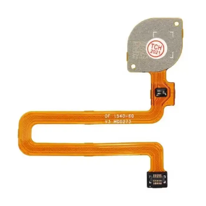 Xiaomi Uyumlu Redmi 9C Home Tuş Bordu Filmi Flex Turuncu