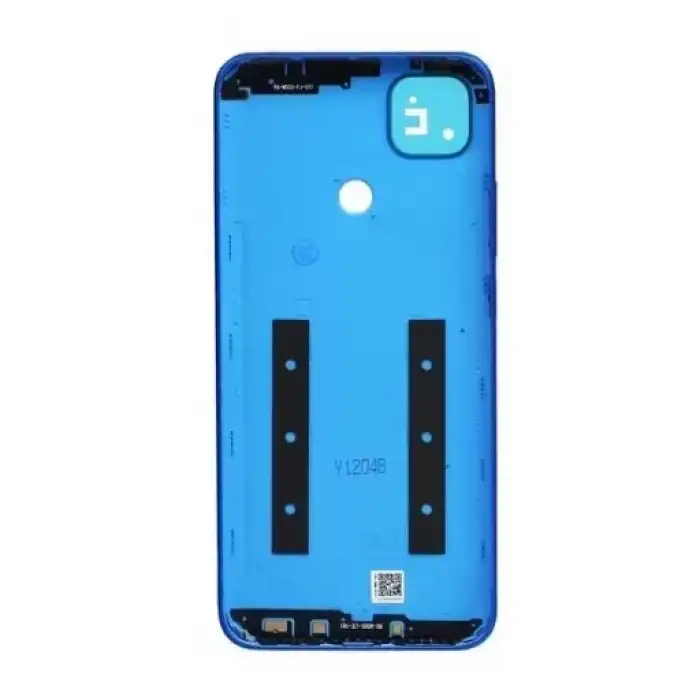 Xiaomi Uyumlu Redmi 9C Kasa Kapak Mavi Çıtalı