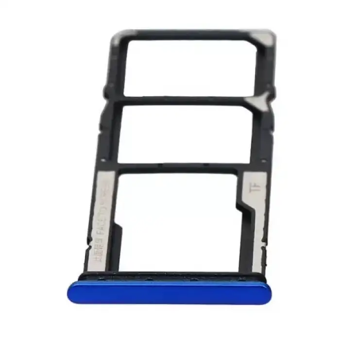 Xiaomi Uyumlu Redmi 9C Sim Kart Tepsisi Mavi