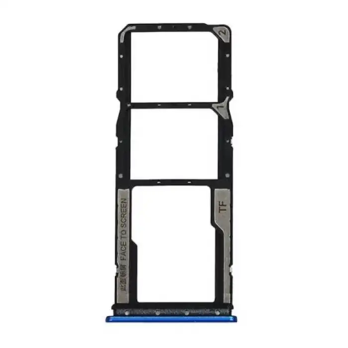 Xiaomi Uyumlu Redmi 9C Sim Kart Tepsisi Mavi