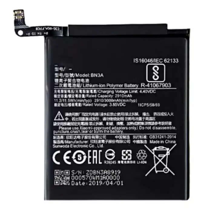 Xiaomi Uyumlu Redmi Go Bn3A Batarya Pil