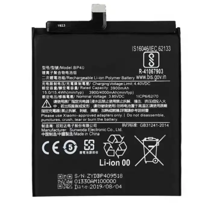 Xiaomi Uyumlu Redmi K20 Pro / Mi 9T Bp40 Batarya Pil