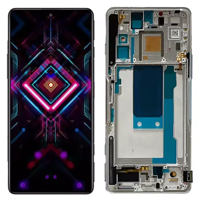 Xiaomi Uyumlu Redmi K40 Gaming Lcd Ekran Dokunmatik Siyah Çıtalı Servis