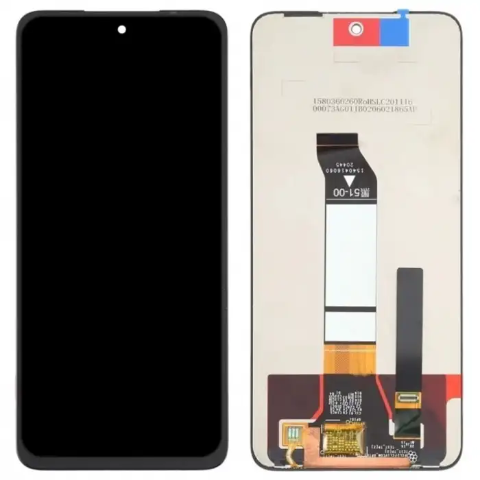 Xiaomi Uyumlu Redmi Note 10 5G Lcd Ekran Dokunmatik Siyah Çıtasız Servis