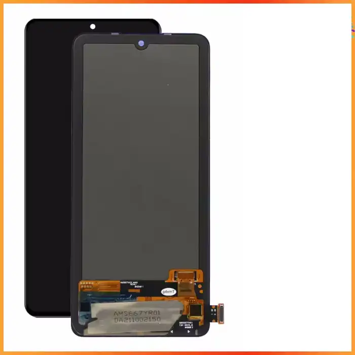 Xiaomi Uyumlu Redmi Note 11 Pro Plus 5G Lcd Ekran Dokunmatik Siyah Çıtasız OLED