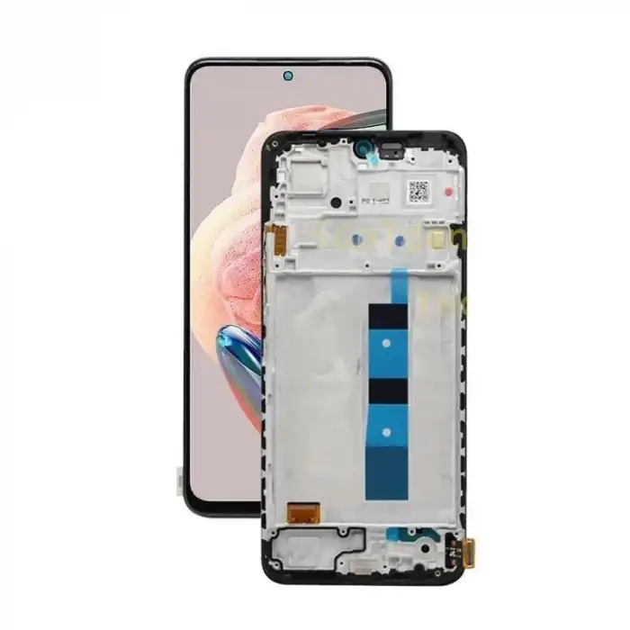 Xiaomi Uyumlu Redmi Note 12 Lcd Ekran Dokunmatik Siyah Çıtalı Servis