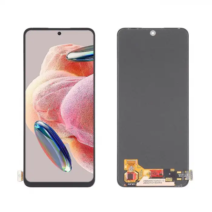 Xiaomi Uyumlu Redmi Note 12 Lcd Ekran Dokunmatik Siyah Çıtasız OLED