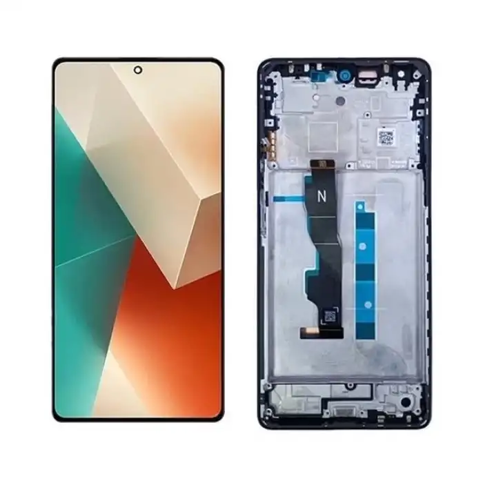 Xiaomi Uyumlu Redmi Note 13 5G Lcd Ekran Dokunmatik Siyah Çıtalı Servis