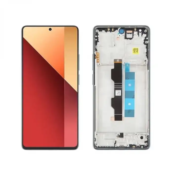Xiaomi Uyumlu Redmi Note 13 Pro 4G Lcd Ekran Dokunmatik Yeşil Çıtalı TFT Kalite