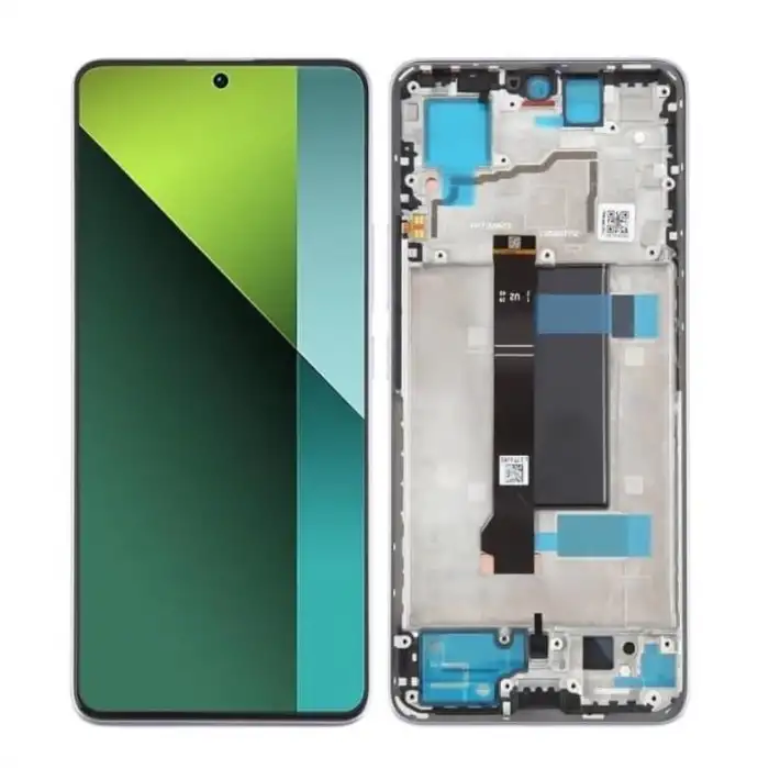 Xiaomi Uyumlu Redmi Note 13 Pro 5G Lcd Ekran Dokunmatik Mavi Çıtalı Servis