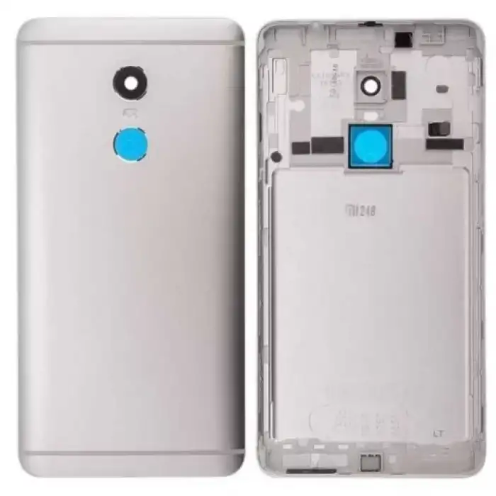 Xiaomi Uyumlu Redmi Note 4 Kasa Kapak Gümüş Çıtasız