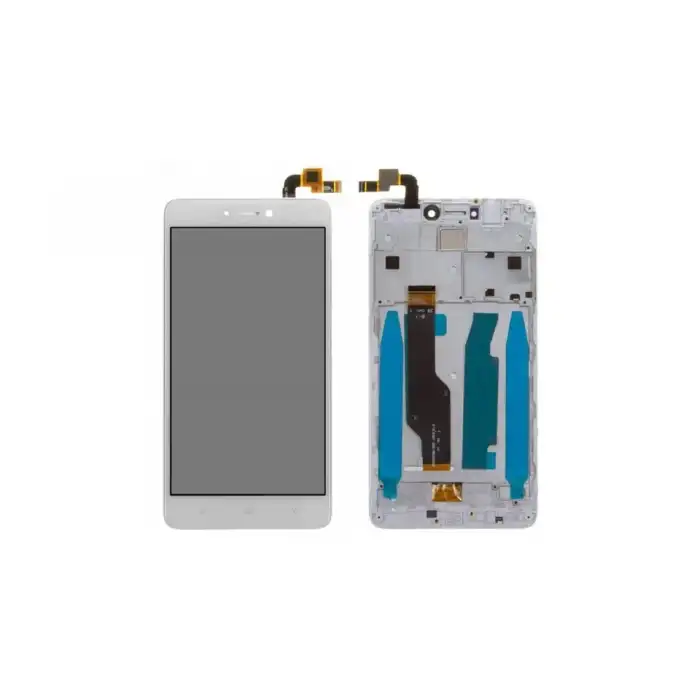 Xiaomi Uyumlu Redmi Note 4X Lcd Ekran Dokunmatik Beyaz Çıtalı