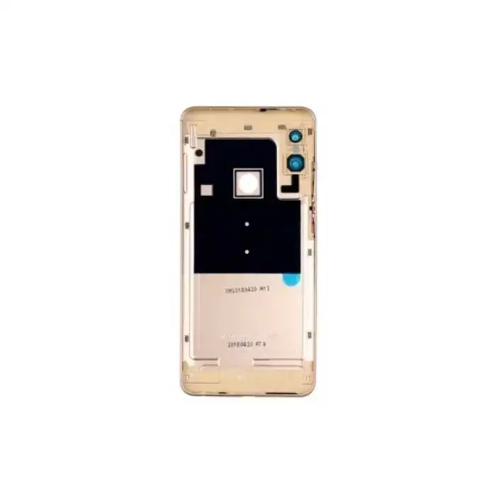 Xiaomi Uyumlu Redmi Note 5 Kasa Kapak Gold Çıtasız