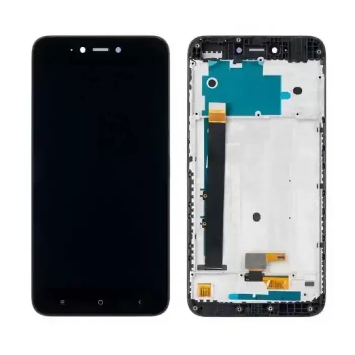 Xiaomi Uyumlu Redmi Note 5A Lcd Ekran Dokunmatik Siyah Çıtalı